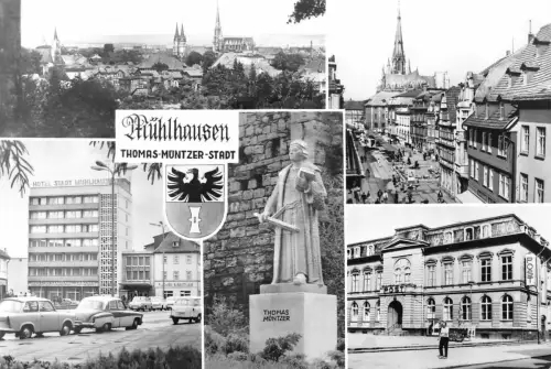 Mühlhausen i.Th. Mehrbildkarte ngl 180.013