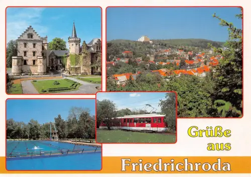 Friedrichroda Mehrbildkarte ngl 180.027