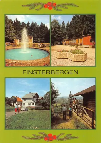 Finsterbergen/Thür. Mehrbildkarte ngl 180.023