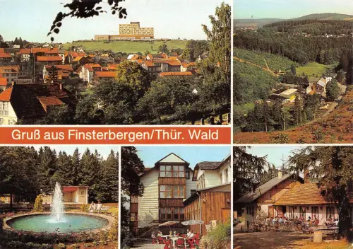 Finsterbergen/Thür. Mehrbildkarte ngl 180.020