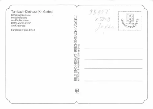 Tambach-Dietharz Mehrbildkarte ngl 180.042