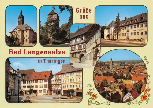 Bad Langensalza Mehrbildkarte ngl 180.049