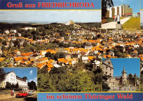 Friedrichroda Mehrbildkarte ngl 180.028