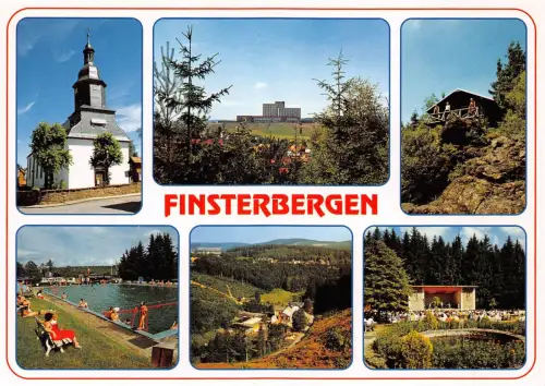 Finsterbergen/Thür. Mehrbildkarte ngl 180.024