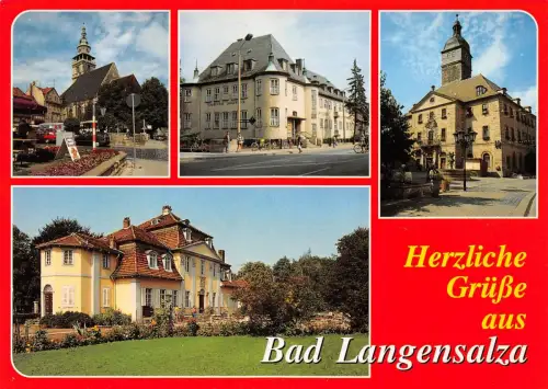 Bad Langensalza Mehrbildkarte ngl 180.046