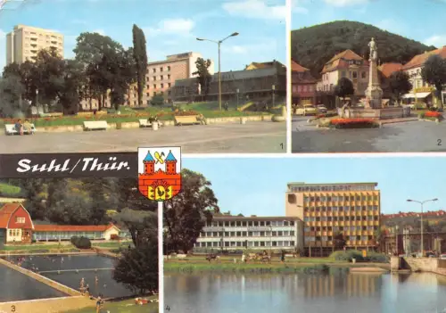 Suhl i.Th. Mehrbildkarte gl1971 180.067