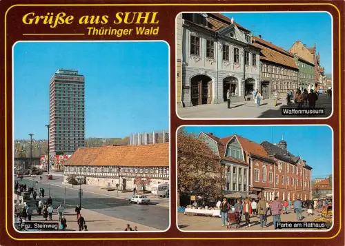 Suhl i.Th. Mehrbildkarte ngl 180.061