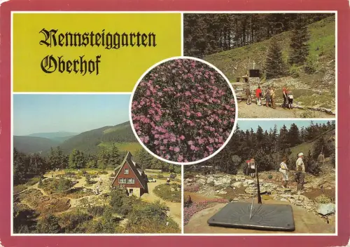 Oberhof (Thür. Wald) Rennsteiggarten gl1988 180.109