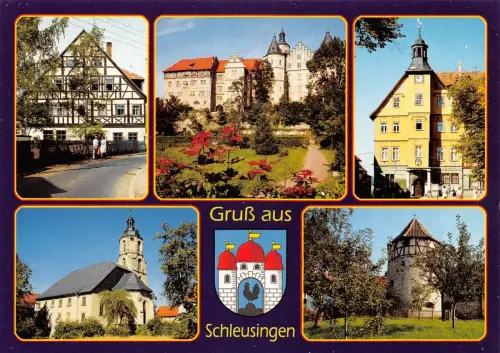 Schleusingen Mehrbildkarte ngl 180.135