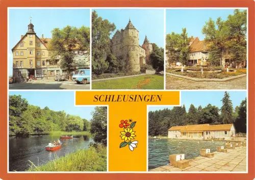Schleusingen Mehrbildkarte ngl 180.132
