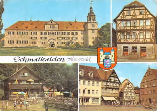 Schmalkalden Mehrbildkarte gl1977 180.151