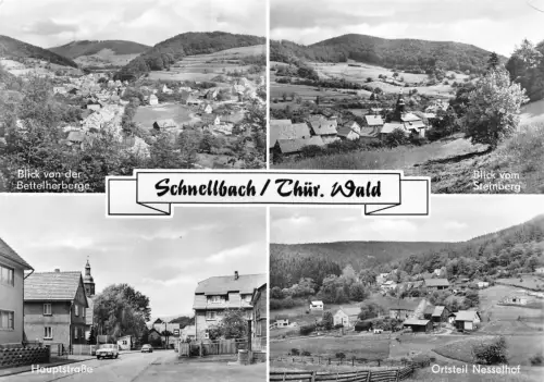 Schnellbach/Thür. Mehrbildkarte ngl 180.154