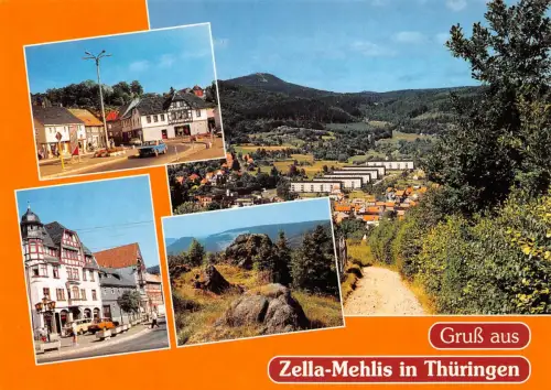 Zella Mehlis Mehrbildkarte ngl 180.138