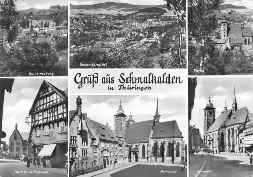 Schmalkalden Mehrbildkarte ngl 180.148