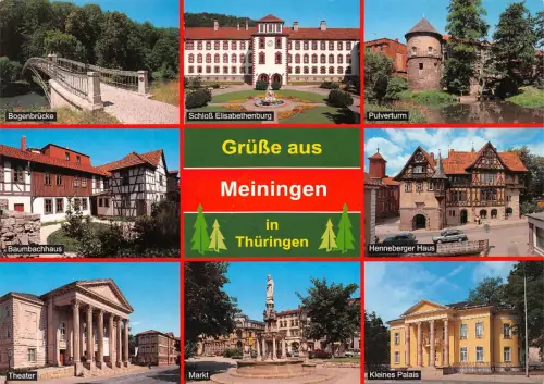 Meiningen Mehrbildkarte ngl 180.190