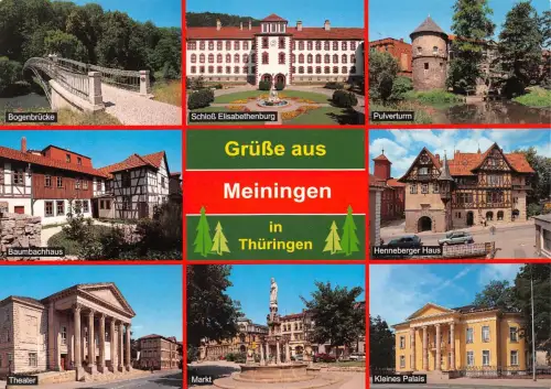 Meiningen Mehrbildkarte ngl 180.188