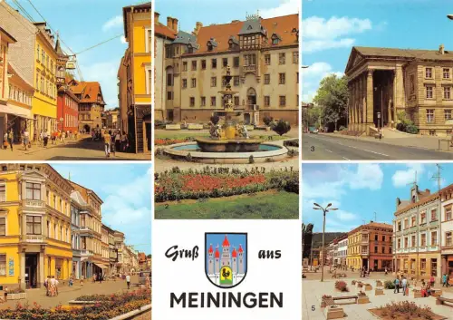 Meiningen Mehrbildkarte ngl 180.192