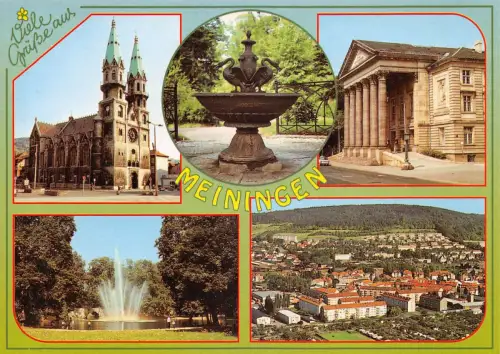 Meiningen Mehrbildkarte ngl 180.196
