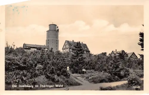 Inselberg Wetterwarte mit Gaststätten gl 180.161