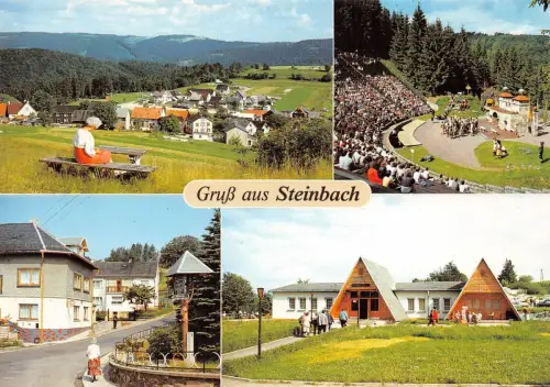 Steinbach (Meiningen) Mehrbildkarte ngl 180.211