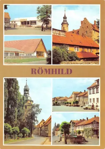 Römhild Mehrbildkarte gl1984 180.201