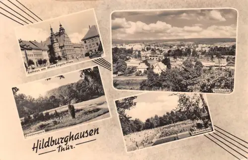 Hilburghausen Mehrbildkarte gl1964 180.205