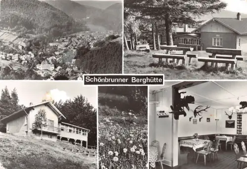 Schönbrunn i.Th. Berghütte Mehrbildkarte gl 180.230