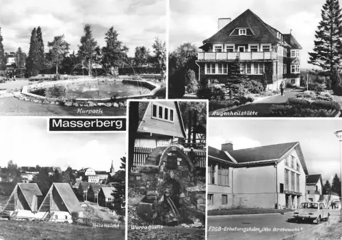 Masserberg Mehrbildkarte gl1984 180.226