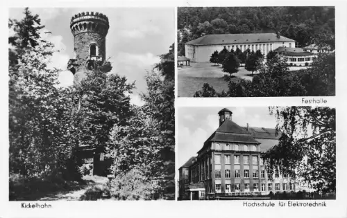 Ilmenau Mehrbildkarte ngl 180.275