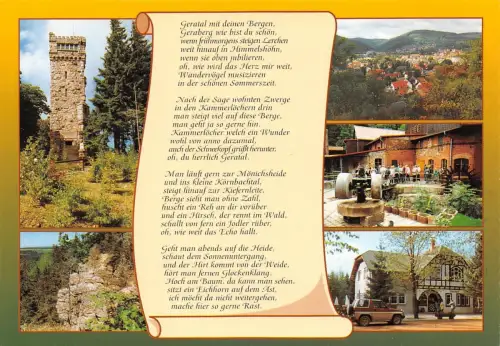 Geraberg, Thür., Mehrbildkarte ngl 180.303