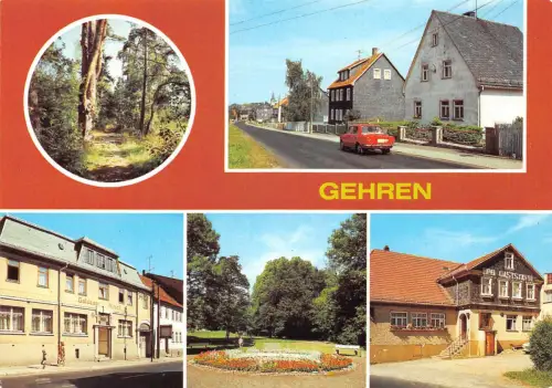 Gehren i.Th. Mehrbildkarte ngl 180.299
