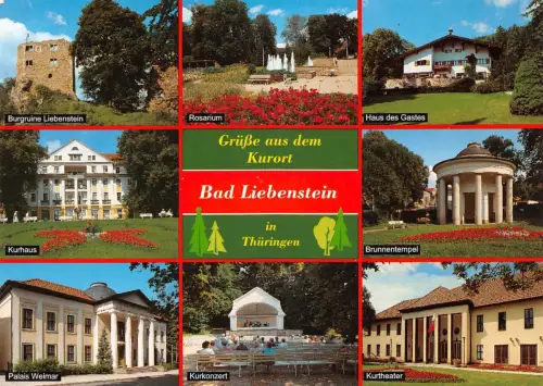 Bad Liebenstein Mehrbildkarte ngl 180.263