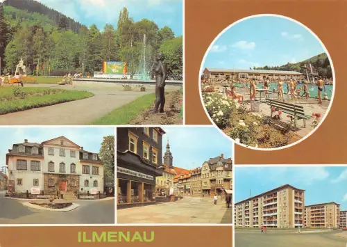 Ilmenau Mehrbildkarte ngl 180.279
