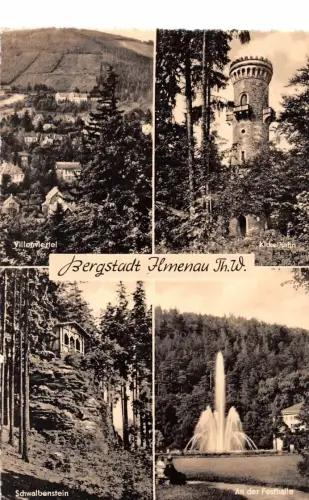 Ilmenau Mehrbildkarte gl1962 180.274