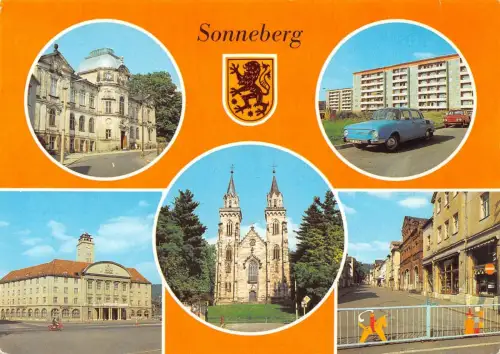 Sonneberg i.Thür. Mehrbildkarte ngl 180.313