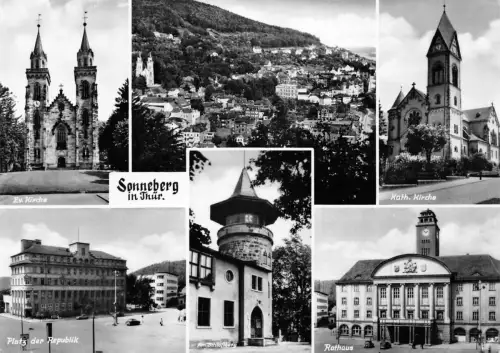 Sonneberg i.Thür. Mehrbildkarte ngl 180.311