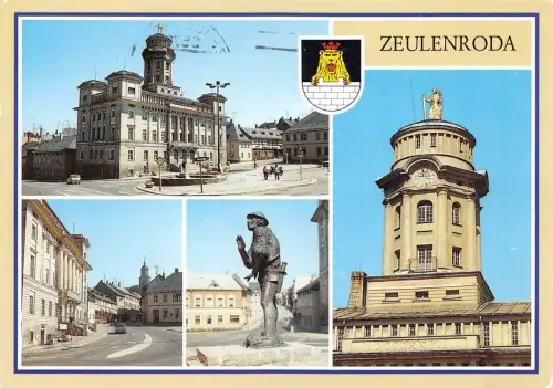 Zeulenroda Mehrbildkarte gl1990 180.386