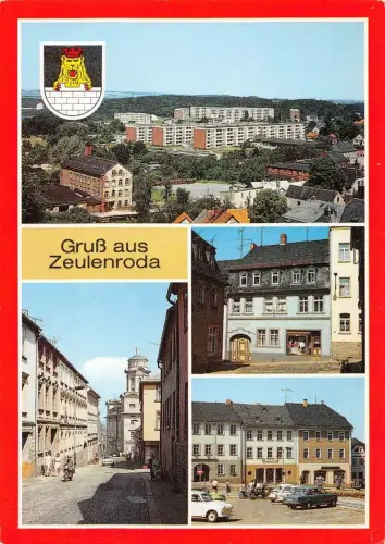 Zeulenroda Mehrbildkarte gl 180.387