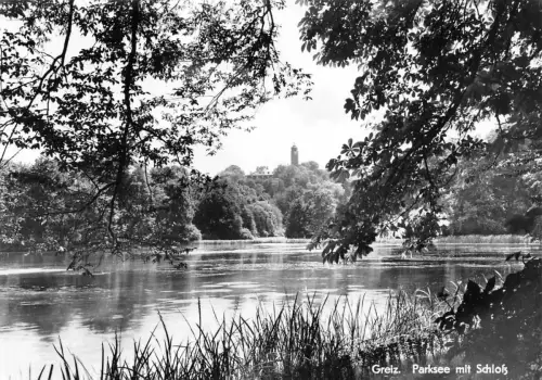 Greiz Parksee mit Schloß ngl 180.396