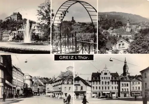 Greiz Mehrbildkarte gl1972 180.398