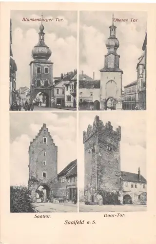 Saalfeld (Saale) Mehrbildkarte ngl 180.414