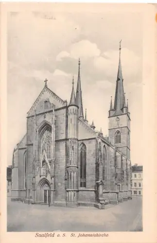 Saalfeld (Saale) St. Johanniskirche ngl 180.413
