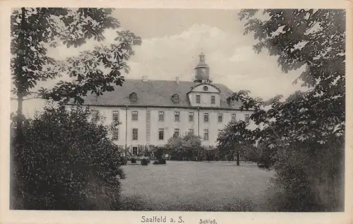 Saalfeld (Saale) Das Schloss ngl 180.408