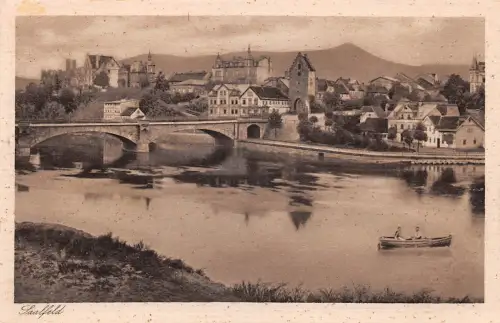 Saalfeld (Saale) Eingang in die Stadt ngl 180.411