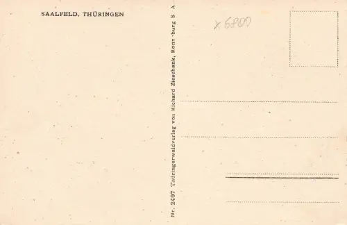 Saalfeld (Saale) Eingang in die Stadt ngl 180.411