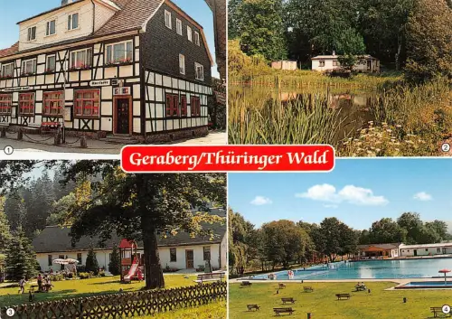 Geraberg, Thür., Mehrbildkarte ngl 180.437