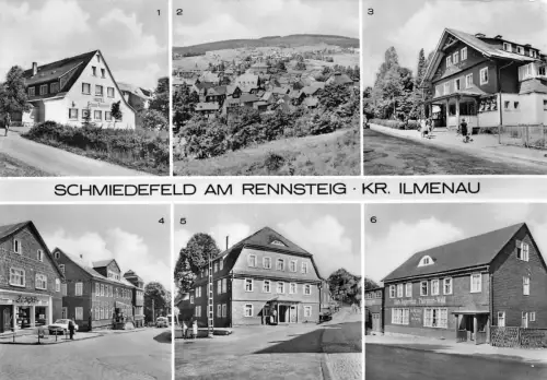 Schmiedefeld am Rennsteig Mehrbildkarte ngl 180.453