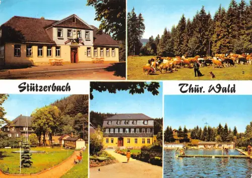 Stützerbach Mehrbildkarte gl1976 180.443