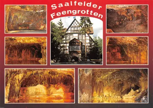 Saalfeld (Saale) Feengrotten Mehrbildkarte ngl 180.474