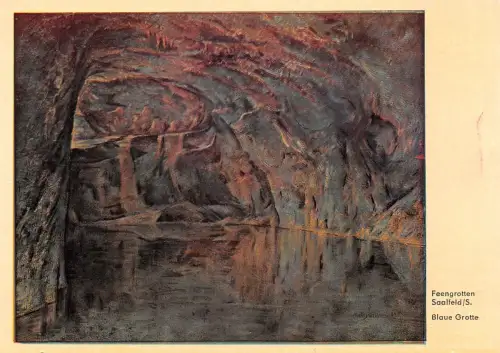 Saalfeld (Saale) Feengrotten Blaue Grotte ngl 180.484